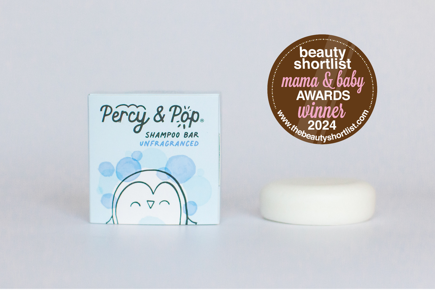 Percy & Pop Unfragranced Shampoo Bar