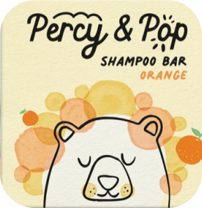 Percy & Pop Orange Shampoo Bar